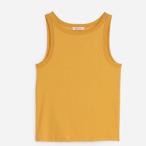 MADEWELL Mustard Yellow Tank Top
